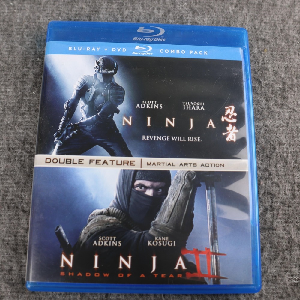 Ninja / Ninja II Double Feature Blu-ray DVD Action Martial Arts Echo Bridge